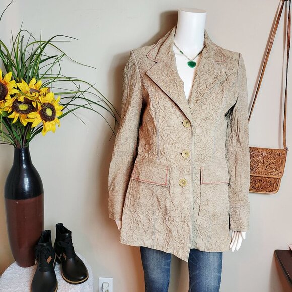 Vintage Anonymous John Carlisle leather jacket - Picture 1 of 8